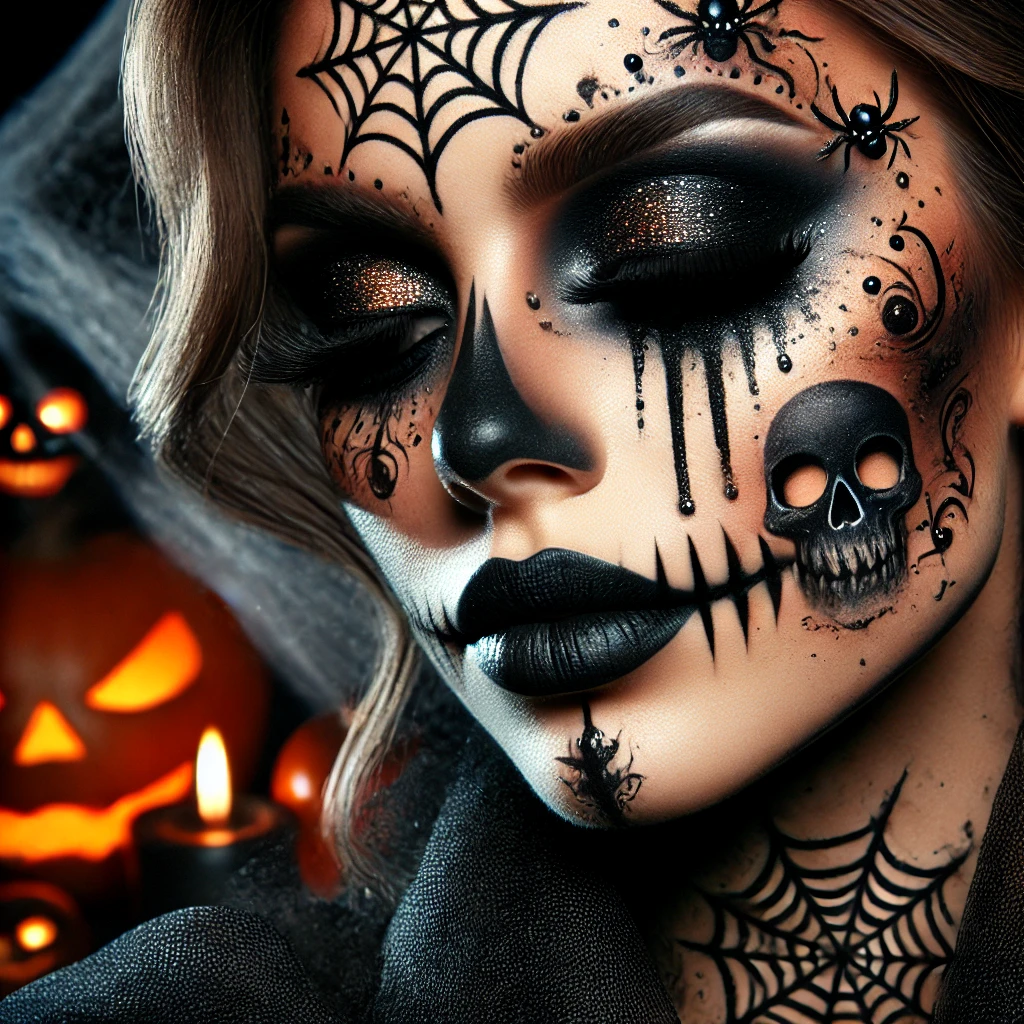 Kreatív Halloween Smink